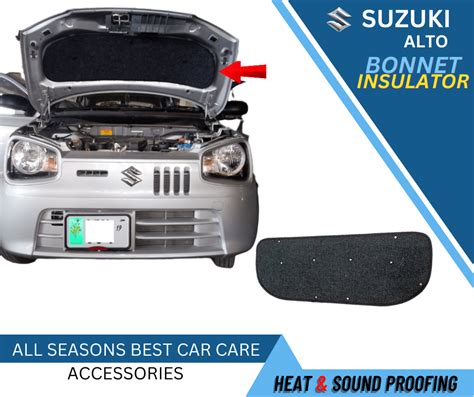 Suzuki Alto Bonnet Insulator Heat Resistence Sound Proofing A One Autos