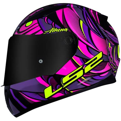 Capacete LS2 FF353 Rapid Athena Roxo