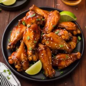 Honey Sriracha Chicken Wings Recipe