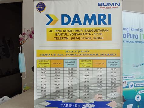 Update Tarif Dan Jadwal Lengkap Shuttle Mobil Angkutan Damri Dari