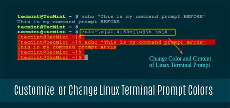 How To Customize Bash Colors And Content In Linux Terminal Prompt