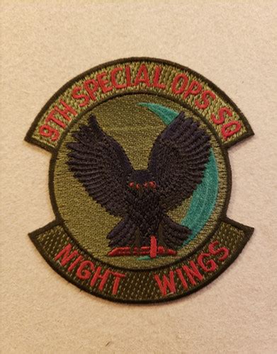 9th Special Operations Squadron Patch Bunkermilitary