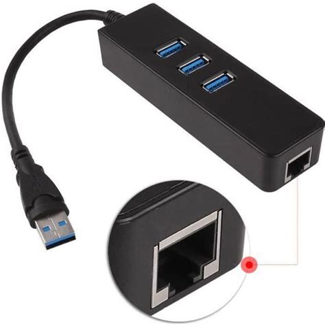 Spirit Réseau Adaptateur Usb 30 Vers Rj45 Gigabit Ethernet Usb Réseau à