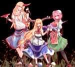 Touhou Project Anime Fandoms Ibuki Suika Hoshiguma Yuugi