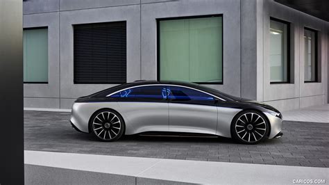 Mercedes Benz Vision Eqs Concept Side Caricos