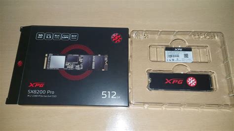 SSD M.2 500GB XPG SX8200 Pro