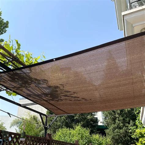 Hdpe Sun Shade Net Para Jardim Doméstico Pára sol Anti uv Varanda Toldo