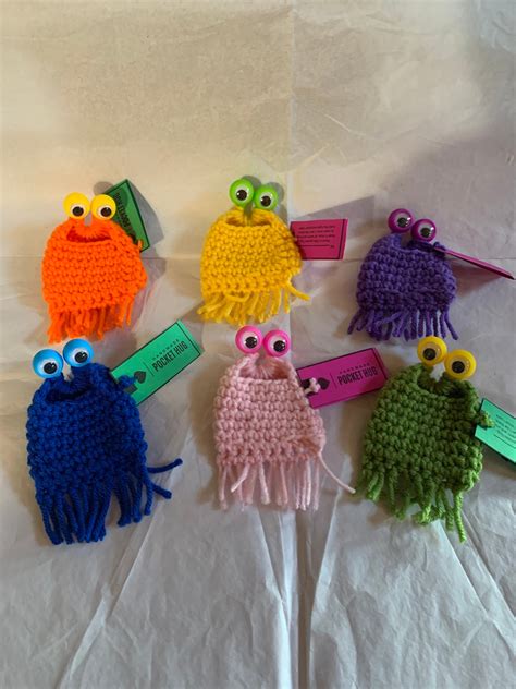 Yip Yip. Mini Crochet Yip Yip .yip Yip Can Hold Some Candy. Easter Gift ...