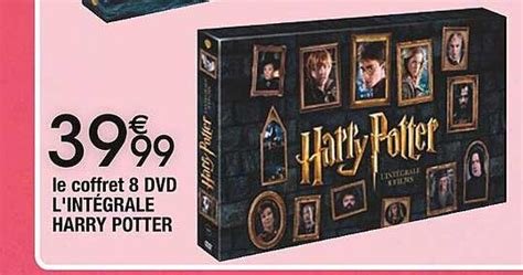 Promo L Int Grale Harry Potter Chez Cora Icatalogue Fr