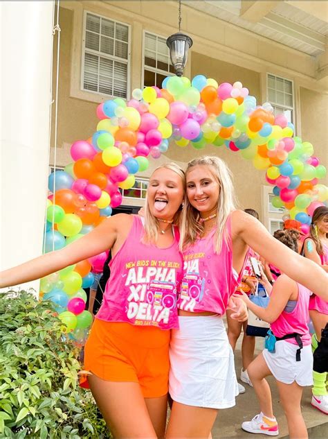 New Bids On The Block Bid Day Themes Sorority Bid Day Bid Day