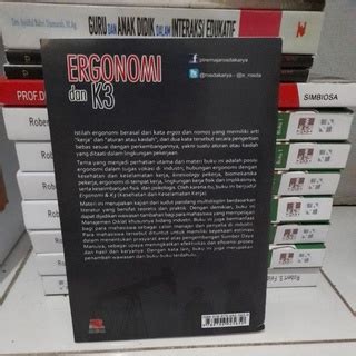 Jual Ergonomi Dan K Kesehatan Keselamatan Kerja Dr Wowo Sunaryo