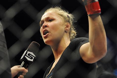 UFC Quick Quote Ronda Rousey Won T Pose Nude For Playboy Because Her Privates Are Worth More