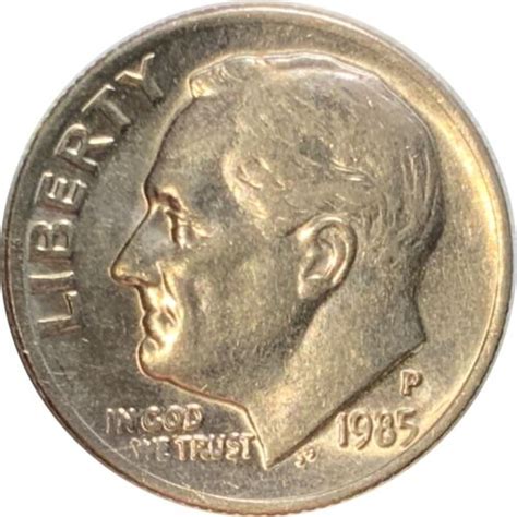 1985 P Roosevelt Dime Ddoddr Rpm Pp Ebay