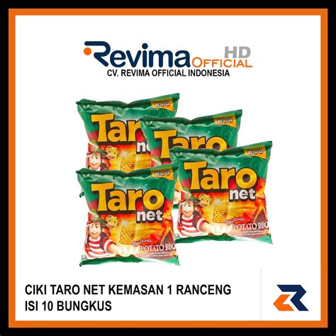 Jual Snack Chiki Taro Net 9gr Kemassan 1 Ranceng Isi 10 Bungkus