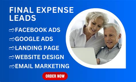 Generate Final Expense Leads Burial Insurance Leads Website Life