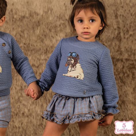 CONJUNTO BEBÉ NIÑA ROCKY Vera 5 Lobiños moda infantil