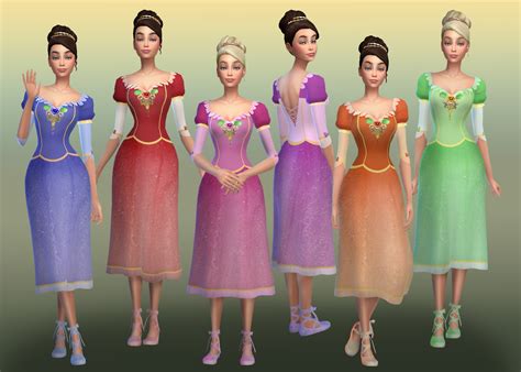 Barbie In The Dancing Princesses Sims Sims Sims Anime Sims