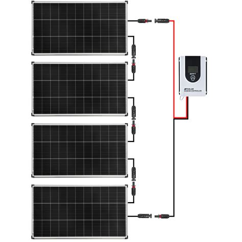 Bundle Deal Lifepo Battery Charging Kit X W Solar Panel A Mppt