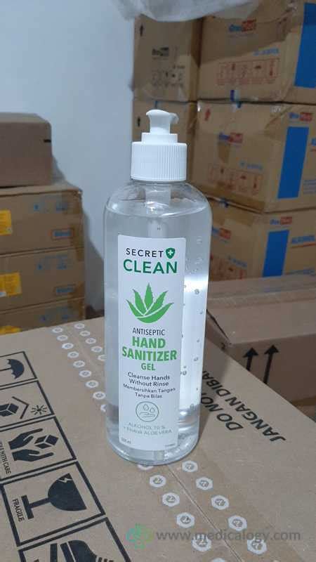 Jual Secret Clean Hand Sanitizer Gel 500ml Murah