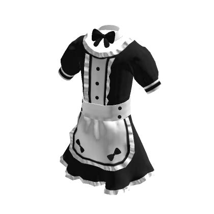 Maid Dress Black Roblox Item Rolimon S