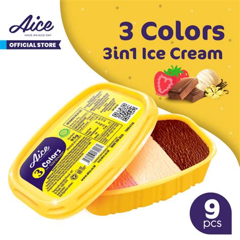 Promo Aice Ice Cream In Colors G Eskrim Isi Pcs Es Krim