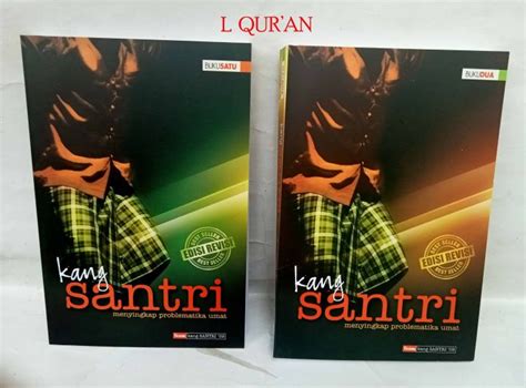 Buku Lirboyo KANG SANTRI 1 SET 2 BUKU LENGKAP UKURAN BESAR 18 X 24 CM