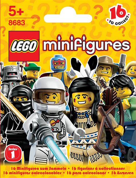 Bricker - Конструктор LEGO 8683 Минифигурки, серия 1 {Случайный пакет ...