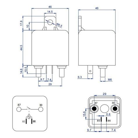 Isolateur De Batterie Relais V Broches Wm Relais De D Marrage