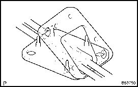 Remove Floor Shift Cable Transmission Control Select Toyota Corolla