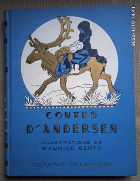 CONTES D ANDERSEN ILLUSTRATIONS De Maurice Berty 1933 Adaptation Mme H