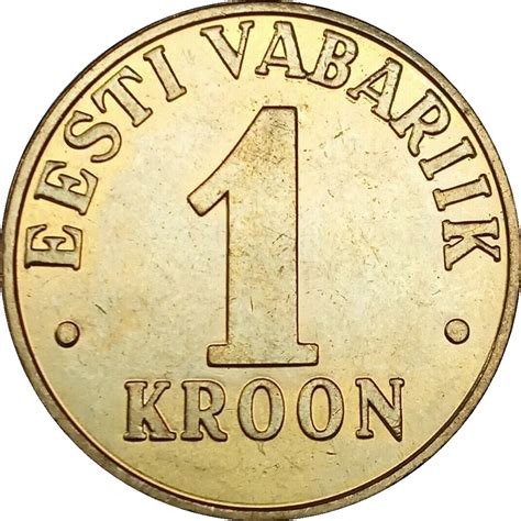 Estonia 1 Kroon - Foreign Currency