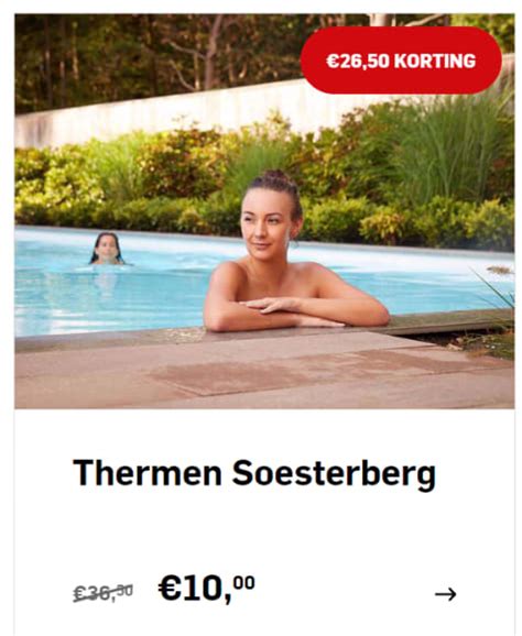 Thermen Soesterberg of Thermen Bussloo voor €10