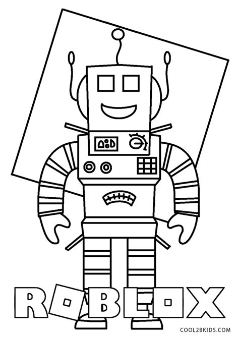 Free Printable Roblox Coloring Pages For Kids