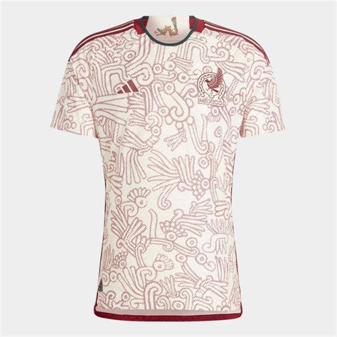 Camisa Sele O M Xico Ii Branca Adidas Masculino Torcedor