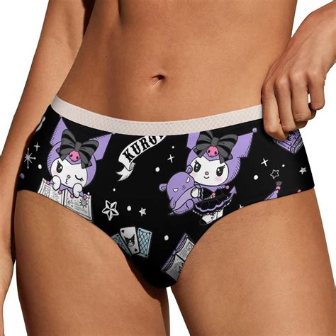 My Melody Kuromi Women S Lace Brief Breathable Sexy Elastic Bikini Hipster Panties Lady