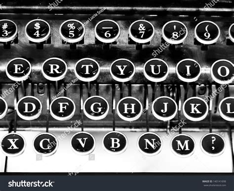 Typewriter Keys Stock Photo 140141698 Shutterstock