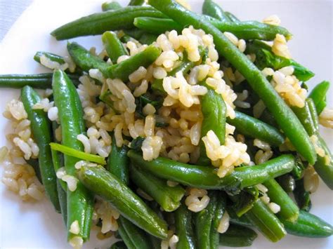 Green Bean And Rice Medley Vegan Recipe Vegan Recipes Vegetarian Vegan Recipes Vegan Cookbook