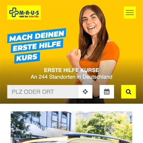 Rabatt Maus Erste Hilfe Kurs Gutscheincode Und Promo Code F R Juli