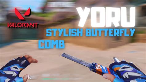 Highlight Yoru S Stylish Butterfly Comb Valorant Youtube