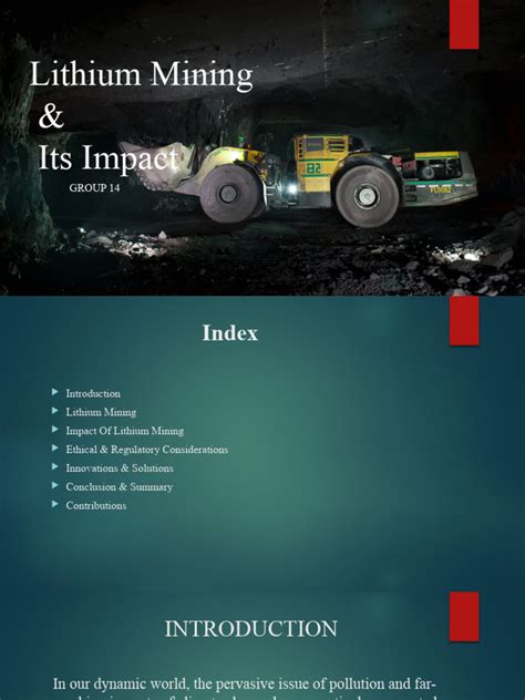 Lithium Mining & Its Impact | PDF | Electric Vehicle | Mining