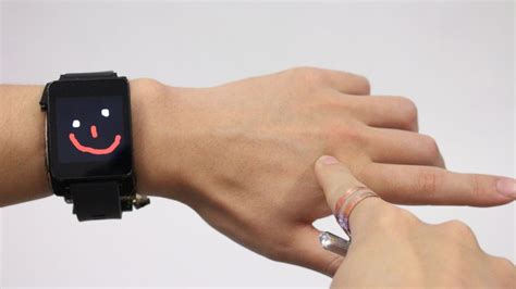 This Invention Lets You Use Your Skin As Smartwatch Trackpad Abc News