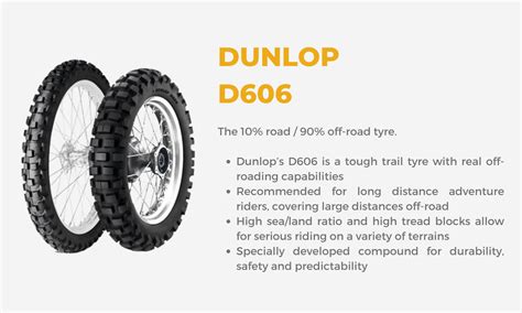 Dunlop D606 - Moto Trekkin