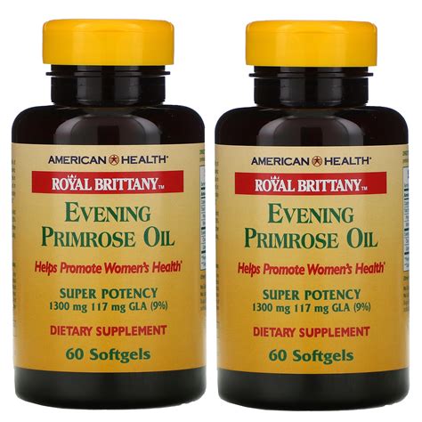 American Health Royal Brittany Evening Primrose Oil 1300 Mg 2