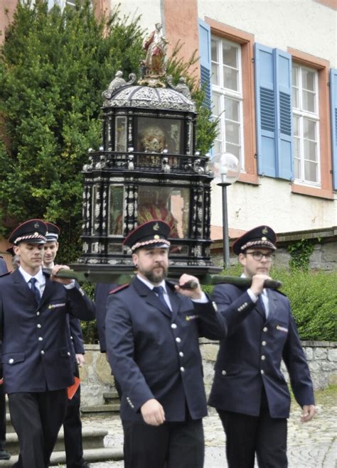 Prozession zum Trudpertsfest in Münstertal Münstertal Badische Zeitung