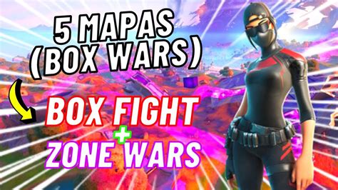 Top Mapas Creativos Con Box Wars Box Fight Zone Wars C Digos