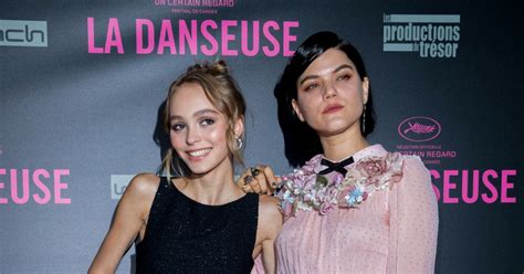 Lily Rose Depp et Soko Stéphanie Sokolinski Avant première du film