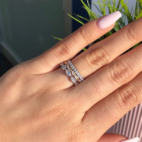 Tips For Stacking Your Rings Icing On The Ring