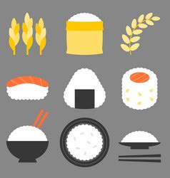 Chinese Porridge Rice Royalty Free Vector Image