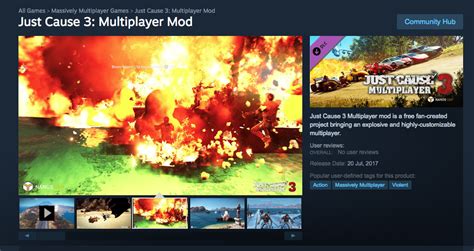 Just Cause 3: Multiplayer Mod Coming Next Week - Gameranx