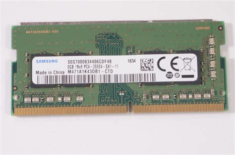 M471A1K43DB1-CTD Samsung 8gb Pc4 2666 So-Dimm Memory | eBay